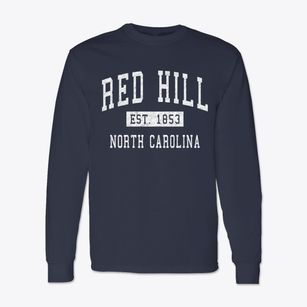 Red Hill North Carolina Classic Established Classic Long Sleeve T-Shirt