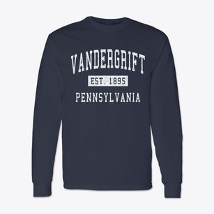 Vandergrift Pennsylvania Classic Established Classic Long Sleeve T-Shirt