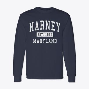 Harney Maryland Classic Established Classic Long Sleeve T-Shirt