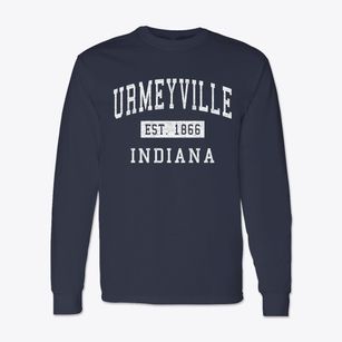 Urmeyville Indiana Classic Established Classic Long Sleeve T-Shirt