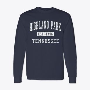 Highland Park Tennessee Classic Established Classic Long Sleeve T-Shirt