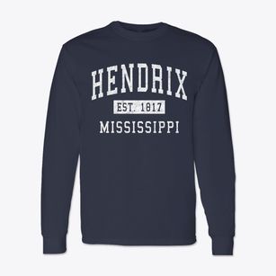 Hendrix Mississippi Classic Established Classic Long Sleeve T-Shirt