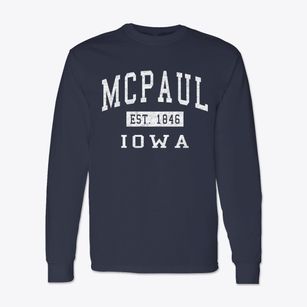Mcpaul Iowa Classic Established Classic Long Sleeve T-Shirt