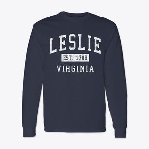 Leslie Virginia Classic Established Classic Long Sleeve T-Shirt