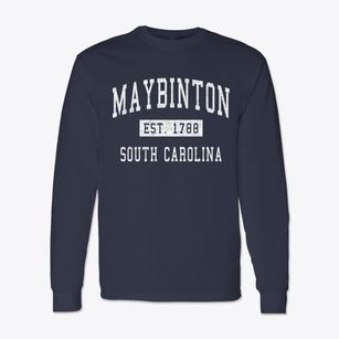 Maybinton South Carolina Classic Established Classic Long Sleeve T-Shirt