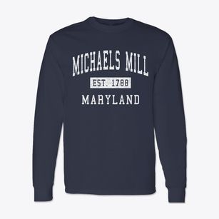 Michaels Mill Maryland Classic Established Classic Long Sleeve T-Shirt