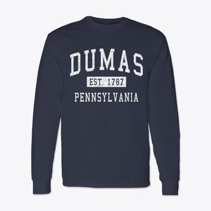 Dumas Pennsylvania Classic Established Classic Long Sleeve T-Shirt