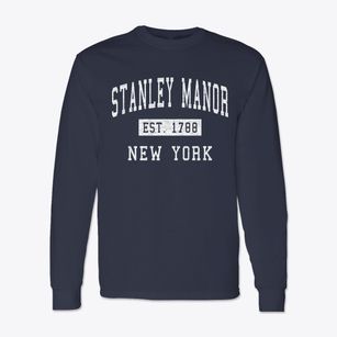 Stanley Manor New York Classic Established Classic Long Sleeve T-Shirt