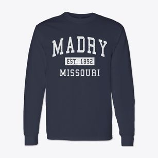 Madry Missouri Classic Established Classic Long Sleeve T-Shirt
