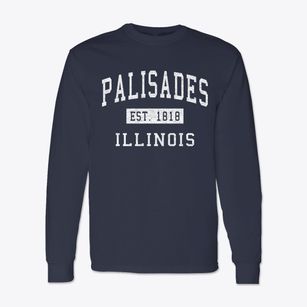 Palisades Illinois Classic Established Classic Long Sleeve T-Shirt