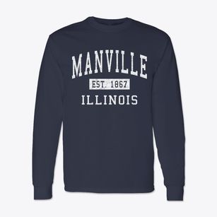 Manville Illinois Classic Established Classic Long Sleeve T-Shirt