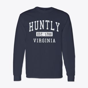 Huntly Virginia Classic Established Classic Long Sleeve T-Shirt