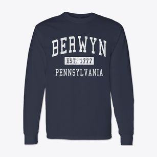 Berwyn Pennsylvania Classic Established Classic Long Sleeve T-Shirt