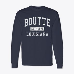 Boutte Louisiana Classic Established Classic Long Sleeve T-Shirt