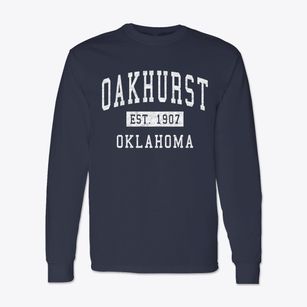 Oakhurst Oklahoma Classic Established Classic Long Sleeve T-Shirt