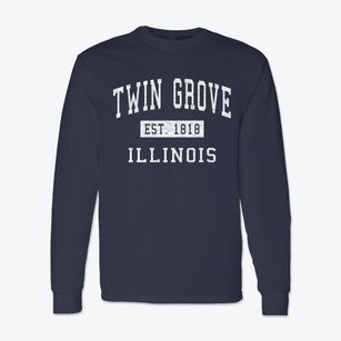 Twin Grove Illinois Classic Established Classic Long Sleeve T-Shirt