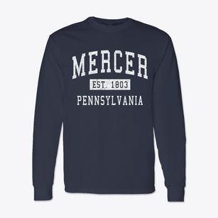 Mercer Pennsylvania Classic Established Classic Long Sleeve T-Shirt