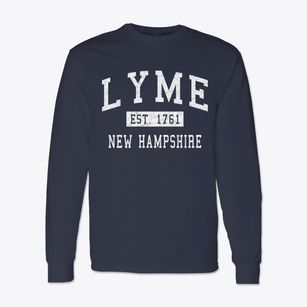 Lyme New Hampshire Classic Established Classic Long Sleeve T-Shirt