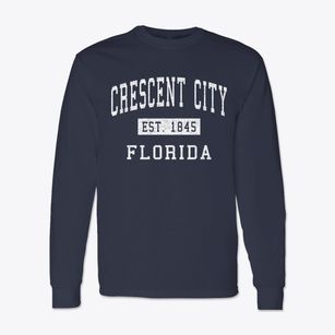 Crescent City Florida Classic Established Classic Long Sleeve T-Shirt