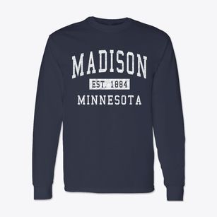 Madison Minnesota Classic Established Classic Long Sleeve T-Shirt