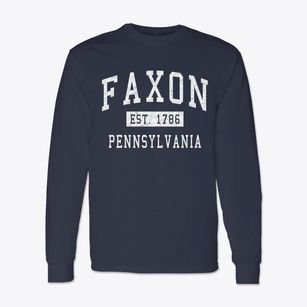 Faxon Pennsylvania Classic Established Classic Long Sleeve T-Shirt