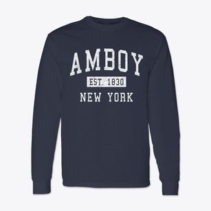 Amboy New York Classic Established Classic Long Sleeve T-Shirt