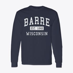 Barre Wisconsin Classic Established Classic Long Sleeve T-Shirt