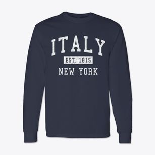 Italy New York Classic Established Classic Long Sleeve T-Shirt