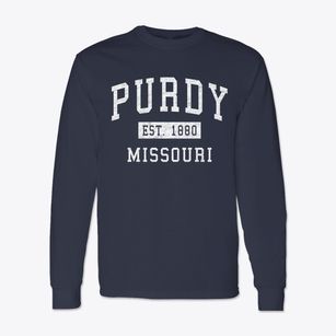 Purdy Missouri Classic Established Classic Long Sleeve T-Shirt