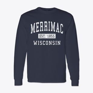 Merrimac Wisconsin Classic Established Classic Long Sleeve T-Shirt