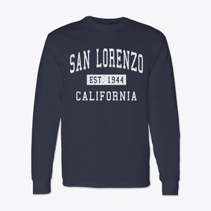 San Lorenzo California Classic Established Classic Long Sleeve T-Shirt