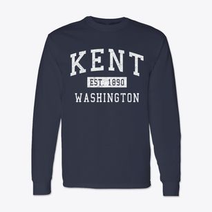 Kent Washington Classic Established Classic Long Sleeve T-Shirt