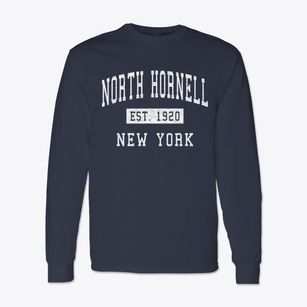 North Hornell New York Classic Established Classic Long Sleeve T-Shirt