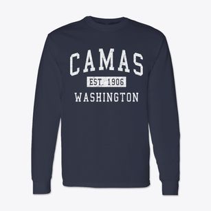 Camas Washington Classic Established Classic Long Sleeve T-Shirt
