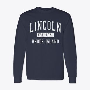 Lincoln Rhode Island Classic Established Classic Long Sleeve T-Shirt