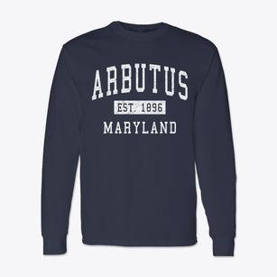 Arbutus Maryland Classic Established Classic Long Sleeve T-Shirt