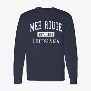 Mer Rouge Louisiana Classic Established Classic Long Sleeve T-Shirt