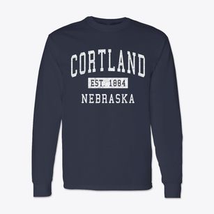 Cortland Nebraska Classic Established Classic Long Sleeve T-Shirt