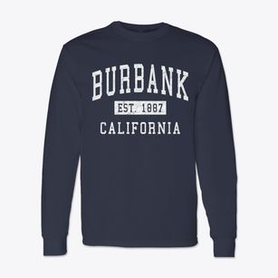 Burbank California Classic Established Classic Long Sleeve T-Shirt