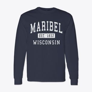 Maribel Wisconsin Classic Established Classic Long Sleeve T-Shirt