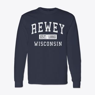 Rewey Wisconsin Classic Established Classic Long Sleeve T-Shirt