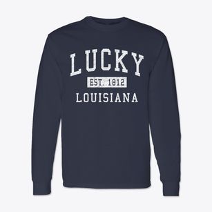 Lucky Louisiana Classic Established Classic Long Sleeve T-Shirt