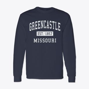 Greencastle Missouri Classic Established Classic Long Sleeve T-Shirt