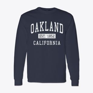 Oakland California Classic Established Classic Long Sleeve T-Shirt