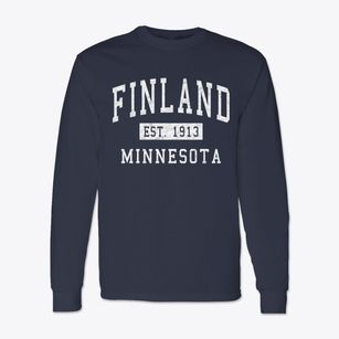 Finland Minnesota Classic Established Classic Long Sleeve T-Shirt