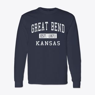 Great Bend Kansas Classic Established Classic Long Sleeve T-Shirt