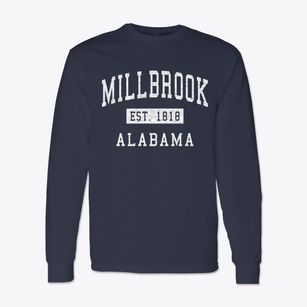 Millbrook Alabama Classic Established Classic Long Sleeve T-Shirt