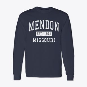Mendon Missouri Classic Established Classic Long Sleeve T-Shirt