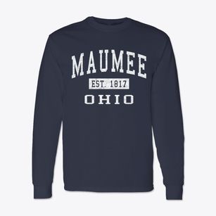 Maumee Ohio Classic Established Classic Long Sleeve T-Shirt