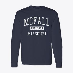 Mcfall Missouri Classic Established Classic Long Sleeve T-Shirt
